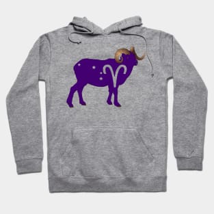 Aries (Royal Purple) Hoodie